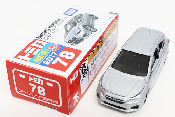 ミニカーショップ ケンボックス トミカ 赤箱☆78☆スバル