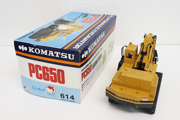 ミニカーショップ ケンボックス シンセイ☆614☆コマツPC650 