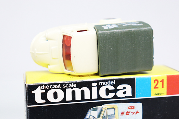 トミカ 黒箱 21 ダイハツ　ミゼット ミニカーショップ ケンボックス トミカ 黒箱☆21☆ダイハツ