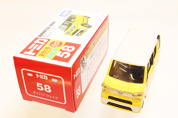 ミニカーショップ ケンボックス トミカ 赤箱☆58☆ダイハツウェイク