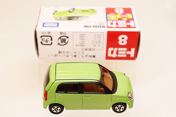 ミニカーショップ ケンボックス トミカ 赤箱☆8☆日産ピノ ※新車