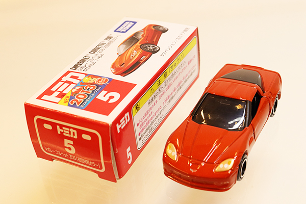 ミニカーショップ ケンボックス トミカ 赤箱☆5☆シボレーコルベット