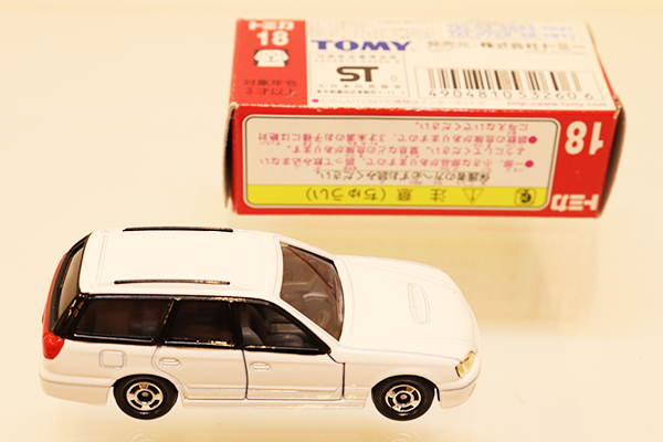 ミニカーショップ ケンボックス トミカ 赤箱☆18☆スバルレガシィ