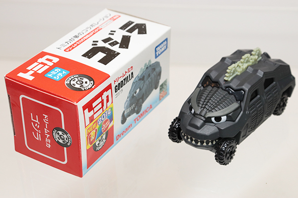 ミニカーショップ ケンボックス ドリームトミカゴジラ ※新車シール 
