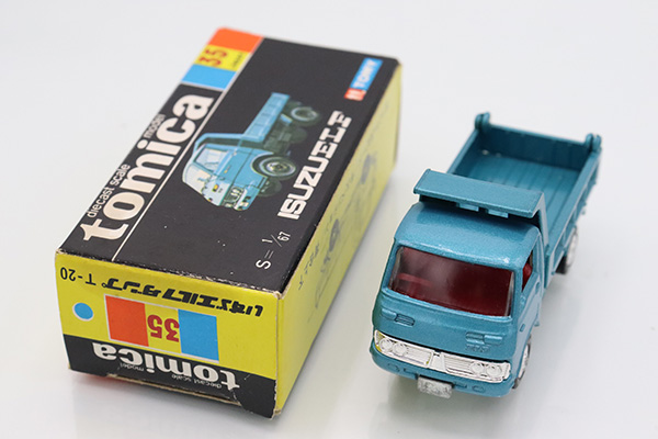 ミニカー　トミカ　いすゞエルフ トミーテック いすゞ エルフ 清掃車（尼崎市清掃局）LV-208a