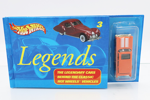 ホットホイール★3★シボレーLEGENDS ※本と車のセット・買取品・現状渡し