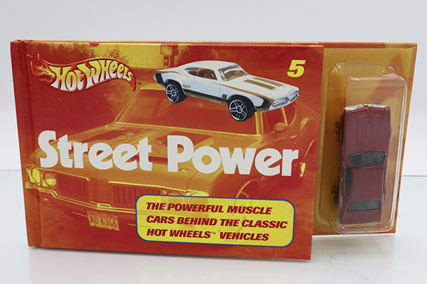 ホットホイール★5★STREET POWER OLDS ※本と車のセット・買取品・現状渡し