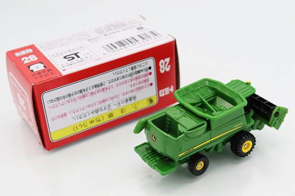 ミニカーショップ ケンボックス トミカ 赤箱☆28☆ジョンディア