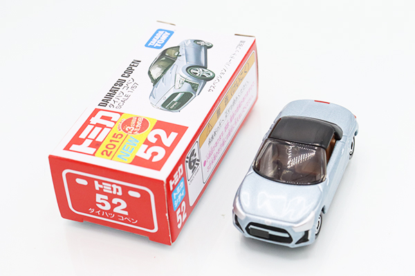 ミニカーショップ ケンボックス トミカ 赤箱☆52☆ダイハツ