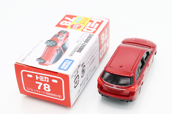 ミニカーショップ ケンボックス トミカ 赤箱☆78☆スバルレ