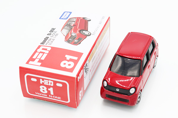 ミニカーショップ ケンボックス トミカ 赤箱☆81☆ホンダN-ONE