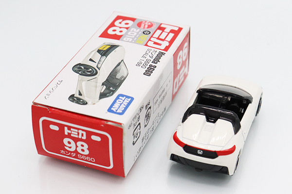 ミニカーショップ ケンボックス トミカ 赤箱☆98☆ホンダS660