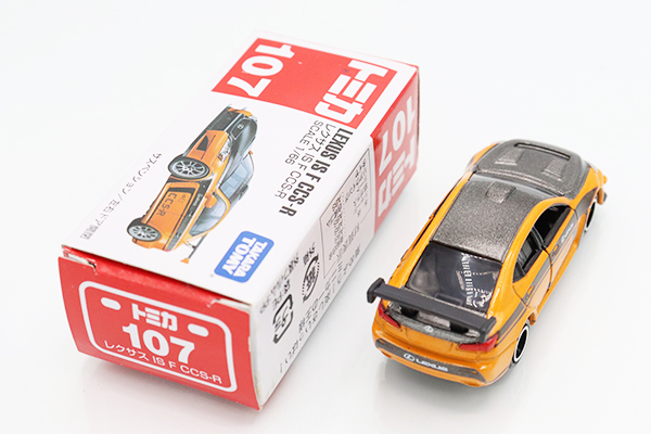 ミニカーショップ ケンボックス トミカ 赤箱☆107☆レクサスIS F CCS-R