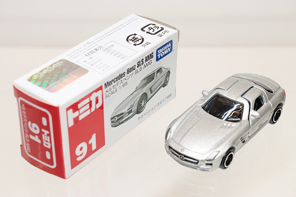 ミニカーショップ ケンボックス トミカ 赤箱☆91☆メルセデスベンツSLS