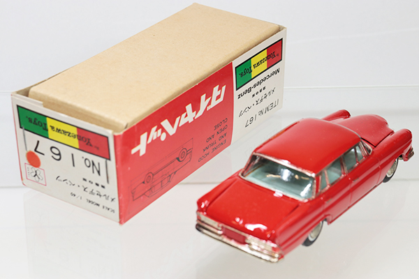ダイヤペット当時物D-167メルセデスベンツ230Sレアカラー1967年製美品 ミニカーショップ ケンボックス ダイヤペット☆167☆メルセデス
