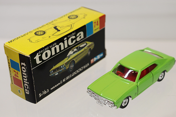 ミニカーショップ ケンボックス トミカ 黒箱☆74-1-2☆日産ローレル