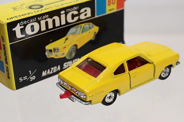 ミニカー Tamatama ミニカーショップ ケンボックス トミカ 黒箱☆80-1-2☆マツダサバンナ