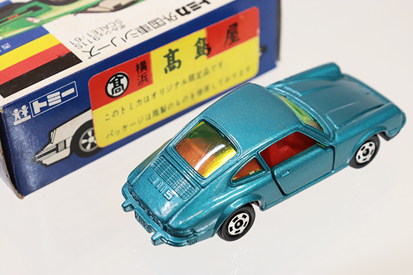 ミニカーショップ ケンボックス トミカ 青箱☆F3-1-2☆ポルシェ911S 