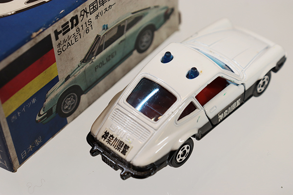 ミニカーショップ ケンボックス トミカ 青箱☆F16-1-3☆ポルシェ911S 
