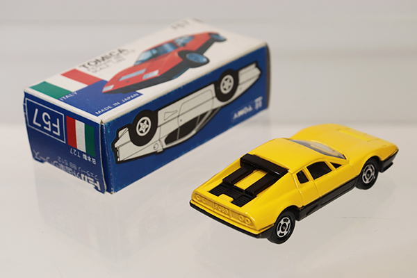 ミニカーショップ ケンボックス トミカ 青箱☆F57-1-4☆フェラーリBB  