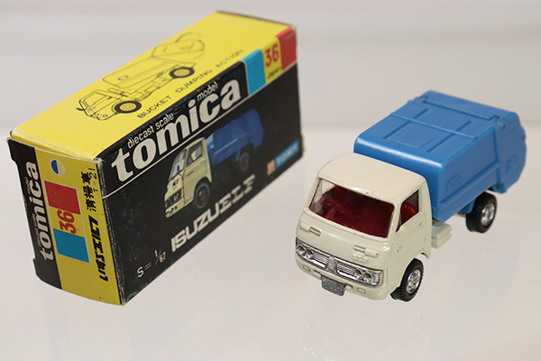 ミニカーショップ ケンボックス トミカ 黒箱☆36-1☆いすゞ