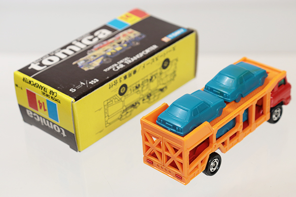 トミカ　黒箱　セット ミニカーショップ ケンボックス トミカ 黒箱☆14-2-4☆トヨタ