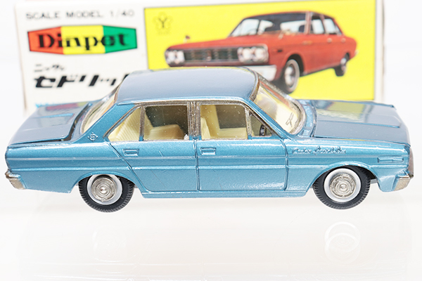 ミニカーショップ ケンボックス ダイヤペット☆186☆日産セドリック(青