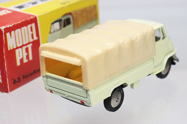 ミニカー　トヨエース　No.101 アサヒトイ】モデルペット トヨエース No.101サンタ印 ミニカー1960年