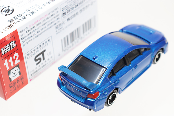 トミカ スバル 車 ミニカーセット ミニカーショップ ケンボックス トミカ 赤箱☆112☆スバルWRX