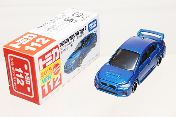ミニカーショップ ケンボックス トミカ 赤箱☆112☆スバルWRX