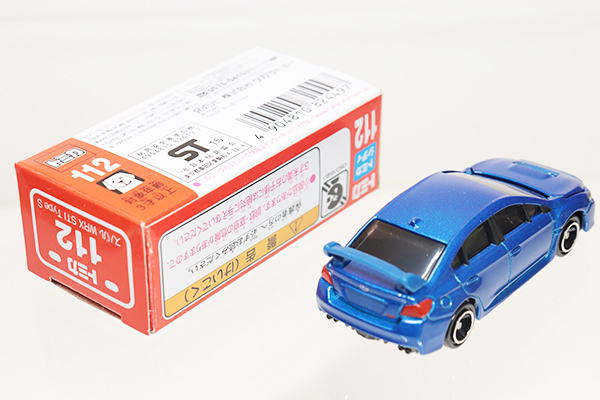 ミニカーショップ ケンボックス トミカ 赤箱☆112☆スバルWRX