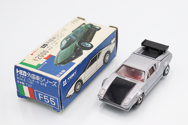 ミニカーショップ ケンボックス トミカ 青箱☆F55-1-1☆デ トマソ 