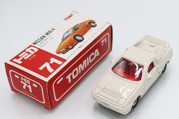 ミニカーショップ ケンボックス トミカ 赤箱(日本製)☆71-4-1☆日産MID 