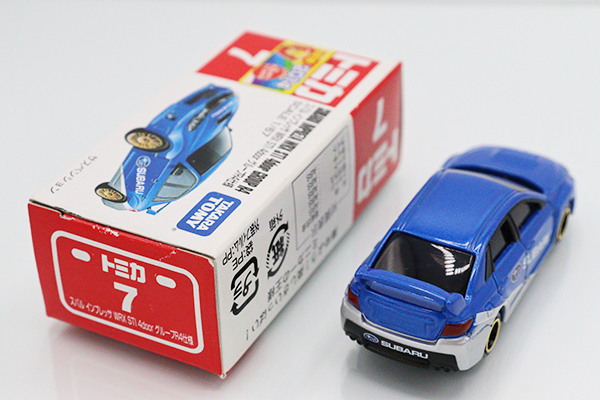 トミカ４ Amazon | トミカ No.7 スバル インプレッサWRX STI 4door
