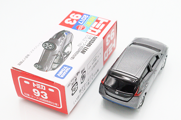 ミニカーショップ ケンボックス トミカ 赤箱☆93☆日産リーフ
