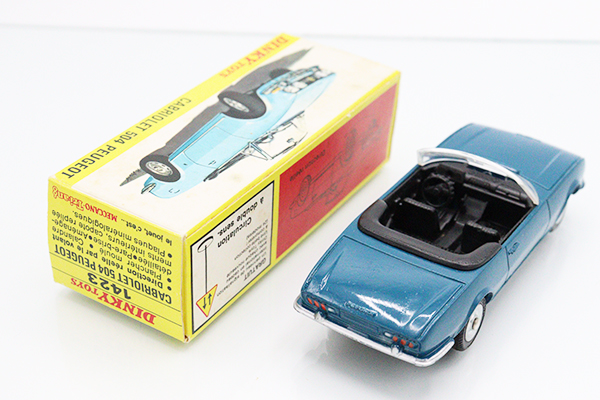 ミニカーショップ ケンボックス F.DINKY☆1423☆PeugeotCABRIOLET 504