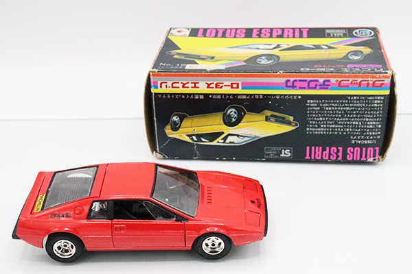 永大　ロータス　エスプリ　1/28スケール ミニカーショップ ケンボックス 永大グリップ☆1800☆ロータスエスプリ