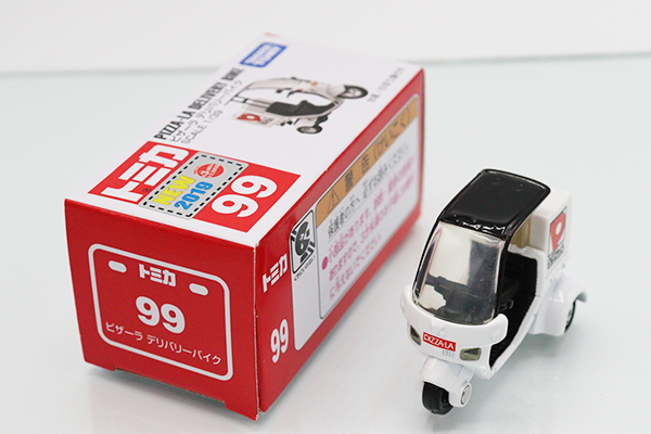 ミニカーショップ ケンボックス トミカ 赤箱☆99☆ピザーラ