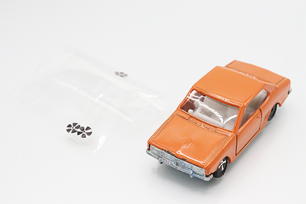 イチコー【三菱コルト ギャラン 赤】当時物ブリキ製ミニカー TIN TOY 箱無 ミニカーショップ ケンボックス トミカ 黒箱☆30☆三菱コルト