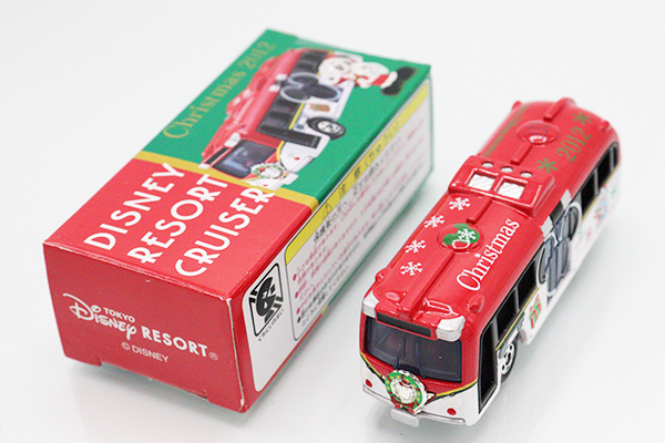 トミカ　ディズニー2012年クリスマス ミニカー3点セット ミニカーショップ ケンボックス ディズニートミカディズニー