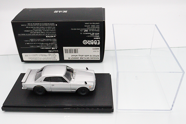 1/43 エブロ 44311 日産 スカイライン 2000GT-R KPGC10 ミニカーショップ ケンボックス エブロ☆44311☆日産スカイライン