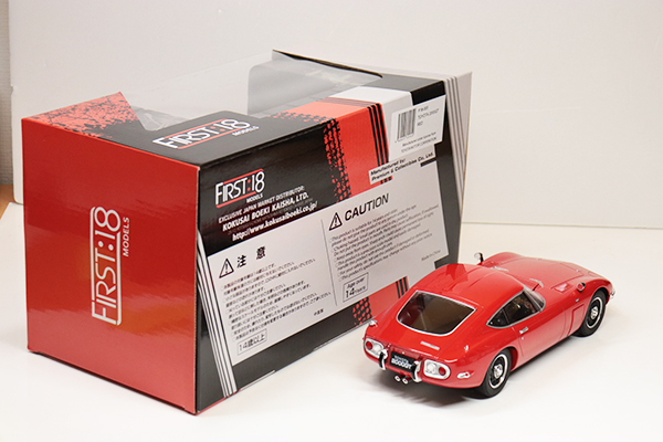 ミニカーショップ ケンボックス FIRST18☆F18-005☆トヨタ2000GT