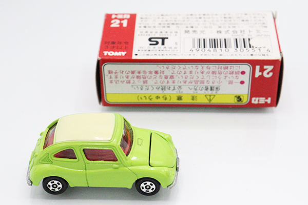 ミニカーショップ ケンボックス トミカ赤箱（日本製）☆21☆スバル富士