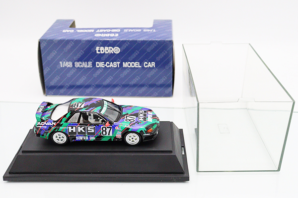 ミニカーショップ ケンボックス エブロ☆63☆日産HKS スカイライン GT  