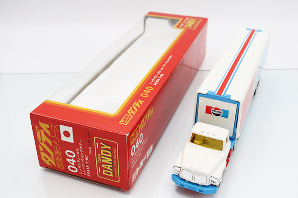 PEPSI トレーラー ミニカー ミニカーショップ ケンボックス ダンディ☆040☆日産ディーゼル