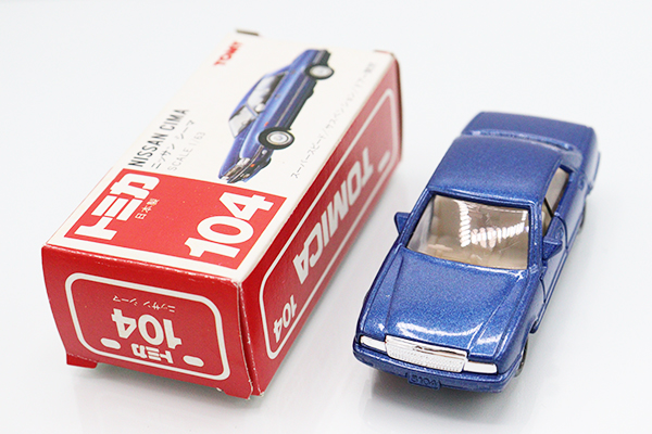 ミニカーショップ ケンボックス トミカ 赤箱(日本製)☆104-2-1☆日産