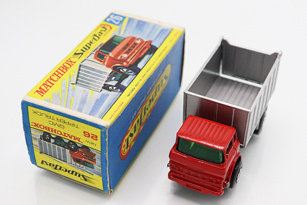 ミニカー　マッチボックス　26 GMCティッパートラック ミニカーショップ ケンボックス マッチボックス☆26☆GMC TIPPER