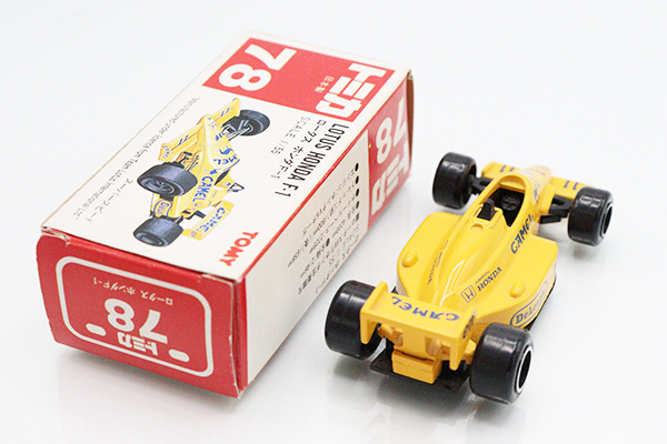 トミカ（日本製） ロータス ホンダF-1 ミニカーショップ ケンボックス トミカ 赤箱(日本製)☆78-5-1
