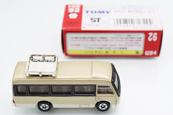 ミニカーショップ ケンボックス トミカ 赤箱☆92☆トヨタコースター 