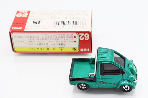 赤箱 トミカ62 ロム特注 ダイハツ ミゼット 日本製 赤タンポ